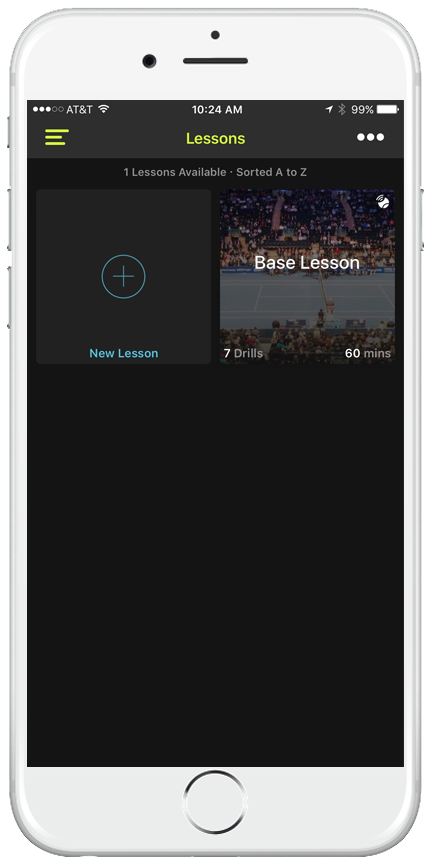 App Lessons NeuroTennis